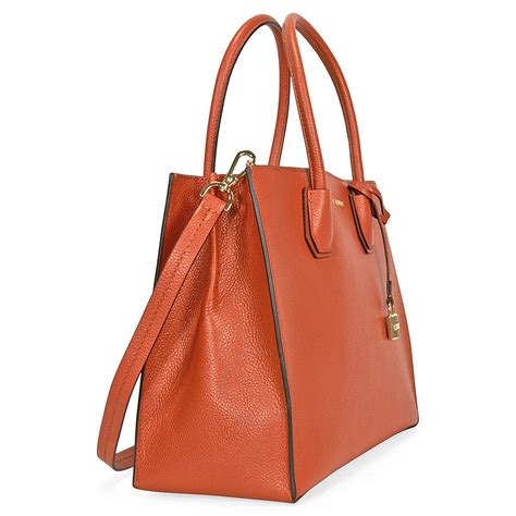 michael kors mercer tote orange|Michael Kors orange crossbody.